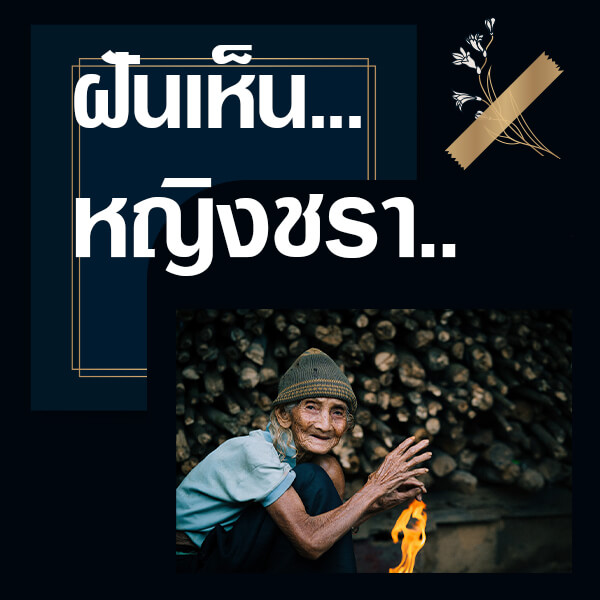 เลขเด็ดvip ทำนายฝันเห็นหญิงชรา