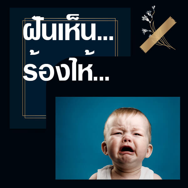 เว็บหวย ทำนายฝันเห็นร้องไห้