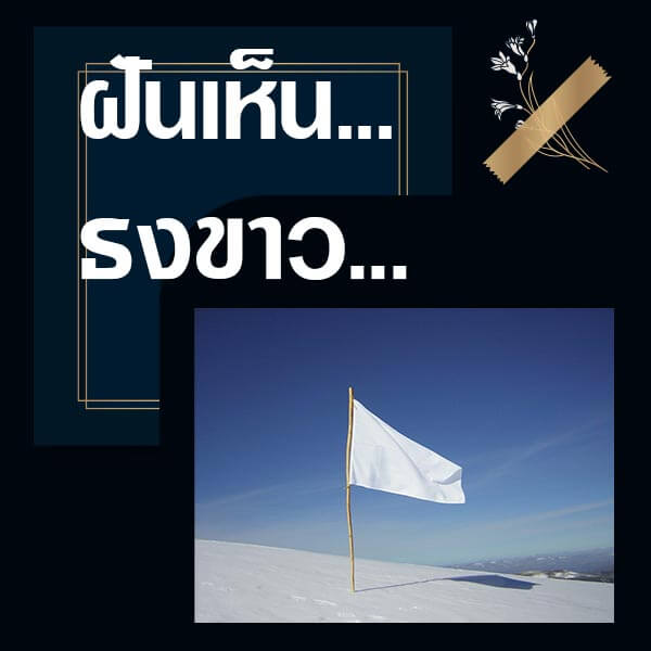 เว็บหวย ทำนายฝันเห็นธงขาว