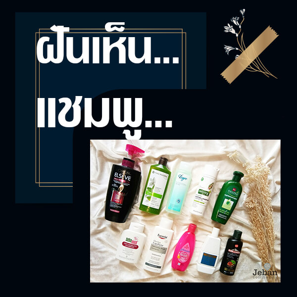 แทงหวย ทำนายฝันเห็นแชมพู